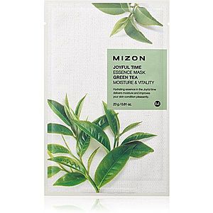 Mizon Joyful Time Green Tea plátenná maska s hydratačným a revitalizačným účinkom 23 g vyobraziť