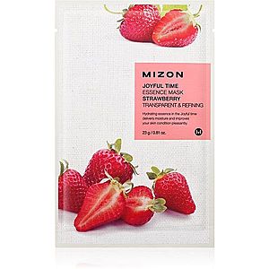 Mizon Joyful Time Strawberry plátenná maska so zjemňujúcim účinkom 23 g vyobraziť