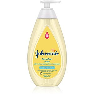 Johnson's® Top-to-Toe umývací gél na telo a vlasy pre deti od narodenia 500 ml vyobraziť