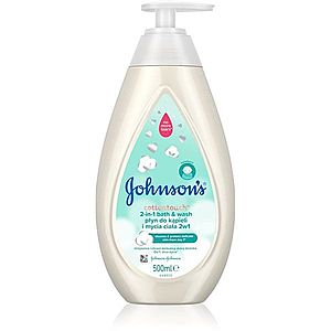Johnson's® Cottontouch pena do kúpeľa a čistiaci gél 2 v 1 pre deti 500 ml vyobraziť