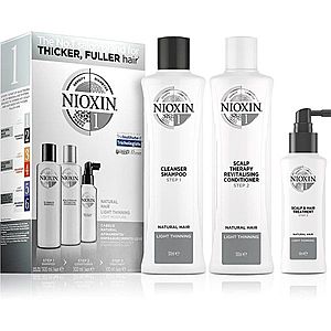 Nioxin System 1 Natural Hair Light Thinning darčeková sada pre lámavé a namáhané vlasy 3 ks vyobraziť