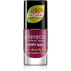 Benecos Happy Nails ošetrujúci lak na nechty odtieň Wild Orchid 5 ml vyobraziť