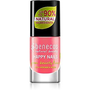 Benecos Happy Nails ošetrujúci lak na nechty odtieň Peach Sorbet 5 ml vyobraziť
