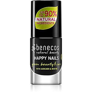 Benecos Happy Nails ošetrujúci lak na nechty odtieň Licorice 5 ml vyobraziť