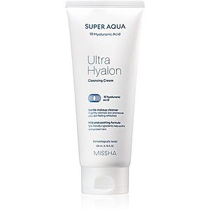 Missha Super Aqua 10 Hyaluronic Acid hydratačný čistiaci krém 200 ml vyobraziť