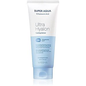 Missha Super Aqua 10 Hyaluronic Acid hydratačná čistiaca pena 200 ml vyobraziť