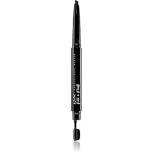 NYX Professional Makeup Fill & Fluff pomáda na obočie v ceruzke odtieň 08 - Black 0, 2 g vyobraziť