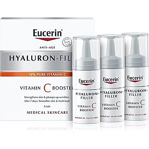 Eucerin Hyaluron-Filler Vitamin C Booster rozjasňujúce protivráskové sérum s vitamínom C 3x8 ml vyobraziť