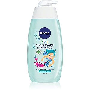 Nivea Kids Boy jemný sprchový gél a šampón pre deti 500 ml vyobraziť