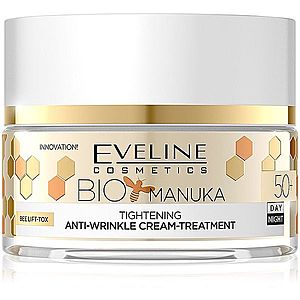 Eveline Cosmetics Bio Manuka spevňujúci a vyhladzujúci krém 50+ 50 ml vyobraziť