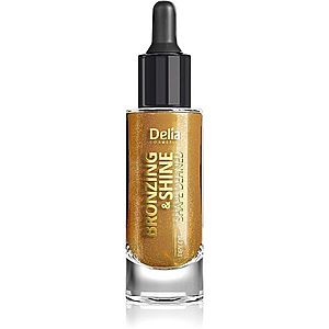 Delia Cosmetics Bronzing & Shine Shape Defined trblietavý suchý olej na tvár a telo 20 ml vyobraziť