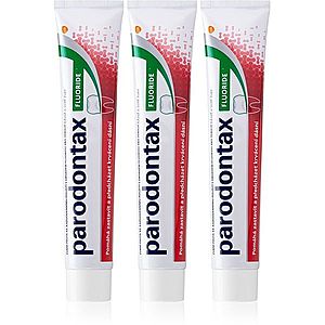 Parodontax Fluoride zubná pasta proti krvácaniu ďasien 3x75 ml vyobraziť