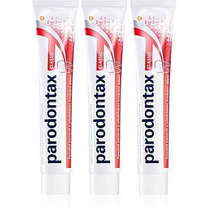 Parodontax Classic zubná pasta proti krvácaniu ďasien bez fluóru 3x75 ml vyobraziť