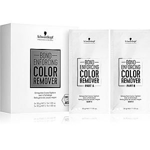 Schwarzkopf Professional Bond Enforcing Color Remover odstraňovač farby na zosvetlenie vlasov 10x30 g vyobraziť