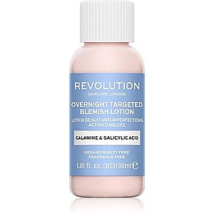 Revolution Skincare Blemish Calamine & Salicylic Acid lokálna starostlivosť proti akné na noc 30 ml vyobraziť