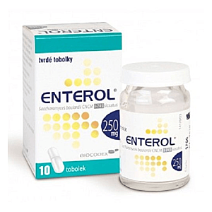 ENTEROL 250 mg 10 kapsúl vyobraziť