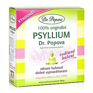 DR. POPOV Psyllium 500 g vyobraziť