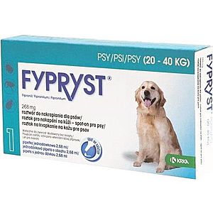 FYPRYST 268 mg psy 20-40 kg 2, 68 ml vyobraziť