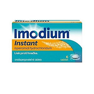 IMODIUM Instant 2 mg 6 tabliet vyobraziť