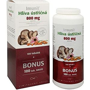 IMUNIT Hliva ustricová 800 mg s rakytníkom a echinaceou 100 + 100 kapsúl ZADARMO vyobraziť
