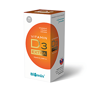 BIOMIN Vitamín D3 extra 30 kapsúl vyobraziť