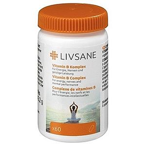 LIVSANE Vitamín B komplex 60 tabliet vyobraziť
