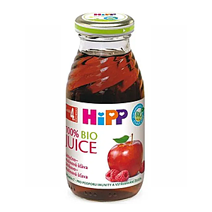 HiPP Bio jablkovo - malinová šťava 200 ml vyobraziť