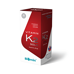 BIOMIN Vitamín K2 Solo 60 kapsúl vyobraziť