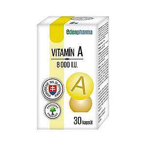 EDENPHARMA Vitamín A 8000 I.U. 30 kapsúl vyobraziť