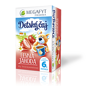 MEGAFYT Detský čaj lesná jahoda 20 x 2 g vyobraziť