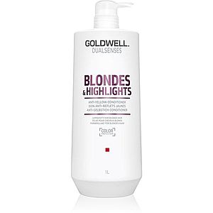 Goldwell Dualsenses Blondes & Highlights kondicionér pre blond vlasy neutralizujúci žlté tóny 1000 ml vyobraziť