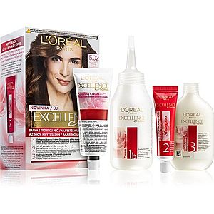 L’Oréal Paris Excellence Creme farba na vlasy odtieň 5.02 Light Brown vyobraziť