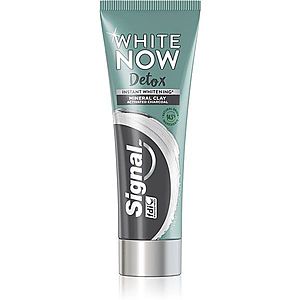 Signal White Now Detox Charcoal bieliaca zubná pasta s aktívnym uhlím 75 ml vyobraziť