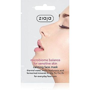 Ziaja Microbiome Balance upokojujúca pleťová maska 7 ml vyobraziť