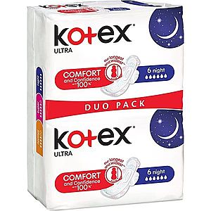 Kotex Ultra Comfort Night vložky 12 ks vyobraziť