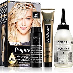 L’Oréal Paris Préférence farba na vlasy odtieň 9.1 Viking Light Ash Blonde vyobraziť