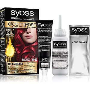 Syoss Oleo Intense permanentná farba na vlasy s olejom odtieň 5-92 Bright Red 1 ks vyobraziť