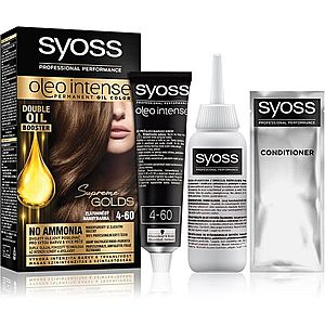 Syoss Oleo Intense permanentná farba na vlasy s olejom odtieň 4-60 Gold Brown 1 ks vyobraziť