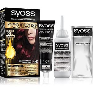 Syoss Oleo Intense permanentná farba na vlasy s olejom odtieň 4-23 Burgundy Red 1 ks vyobraziť
