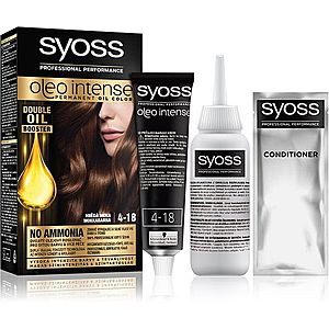 Syoss Oleo Intense permanentná farba na vlasy s olejom odtieň 4-18 Mokka Brown 1 ks vyobraziť
