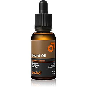 Beviro Cinnamon Season olej na bradu 30 ml vyobraziť