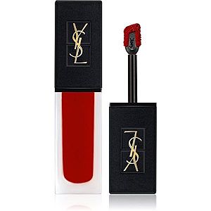 Yves Saint Laurent Tatouage Couture Velvet Cream vysoko pigmentovaný krémový rúž s matným efektom odtieň 212 Rouge Rebel 6 ml vyobraziť