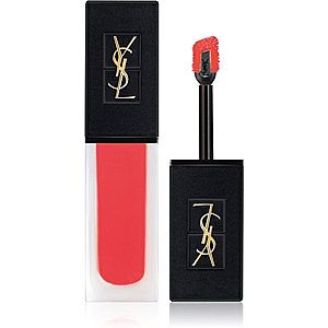 Yves Saint Laurent Tatouage Couture Velvet Cream vysoko pigmentovaný krémový rúž s matným efektom odtieň 202 Coral Symbol 6 ml vyobraziť