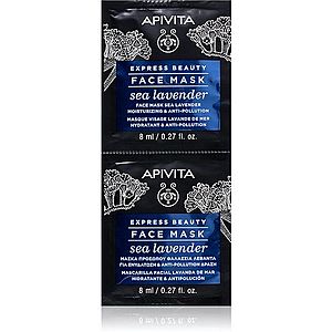 Apivita Express Beauty Sea Lavender pleťová maska s hydratačným účinkom 2 x 8 ml vyobraziť