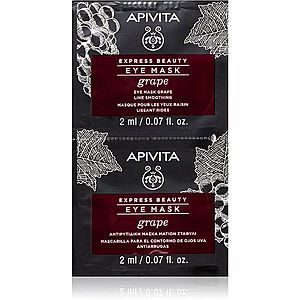 Apivita Express Beauty Grape očná maska s vyhladzujúcim efektom 2 x 2 ml vyobraziť