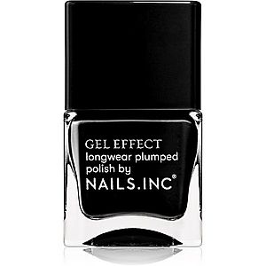 Nails Inc. Gel Effect dlhotrvajúci lak na nechty odtieň Black Taxi 14 ml vyobraziť