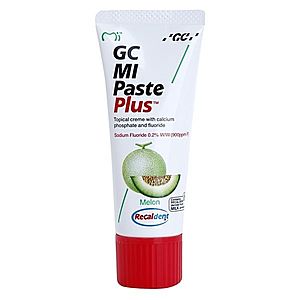 GC MI Paste Plus remineralizačný ochranný krém pre citlivé zuby s fluoridom príchuť Melon 35 ml vyobraziť