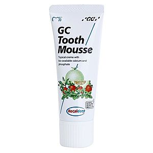 GC Tooth Mousse remineralizačný ochranný krém pre citlivé zuby bez fluóru príchuť Melon 35 ml vyobraziť