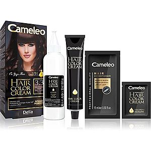 Delia Cosmetics Cameleo Omega permanentná farba na vlasy odtieň 3.3 Dark Chocolate Brown vyobraziť