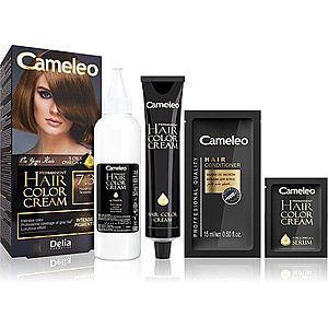 Delia Cosmetics Cameleo Omega permanentná farba na vlasy odtieň 7.3 Hazelnut vyobraziť